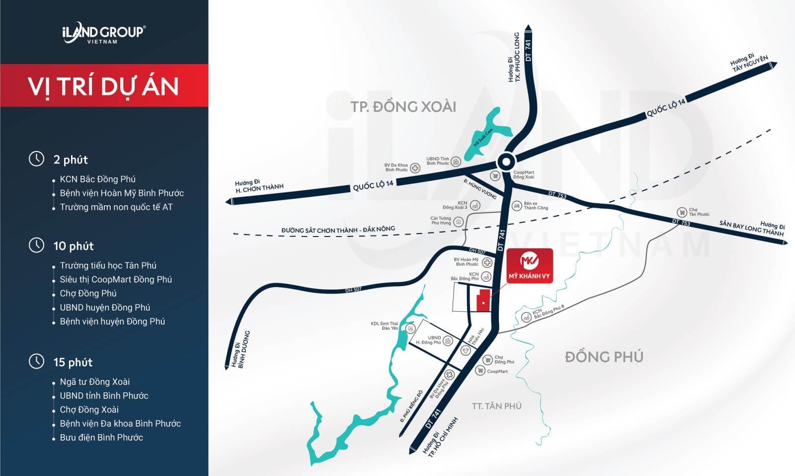 Vị trí Dự án KDC Mỹ Khánh Vy