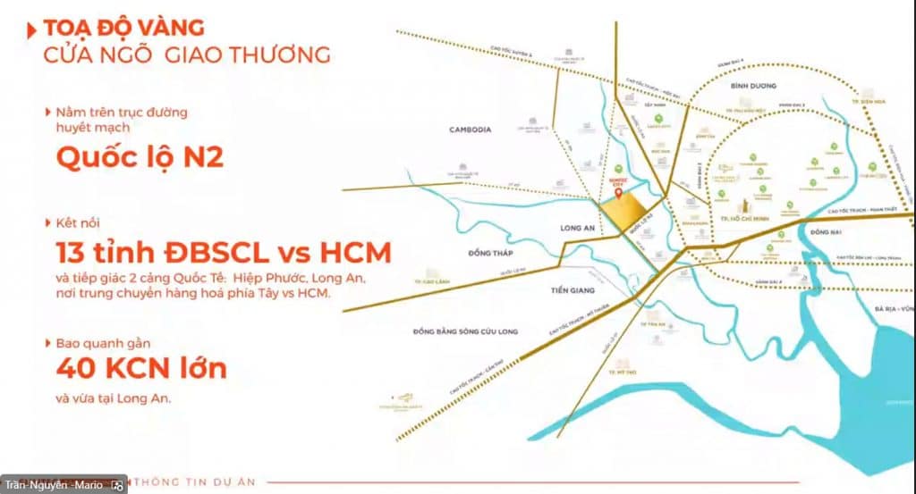 Vị trí dự án Suntec City